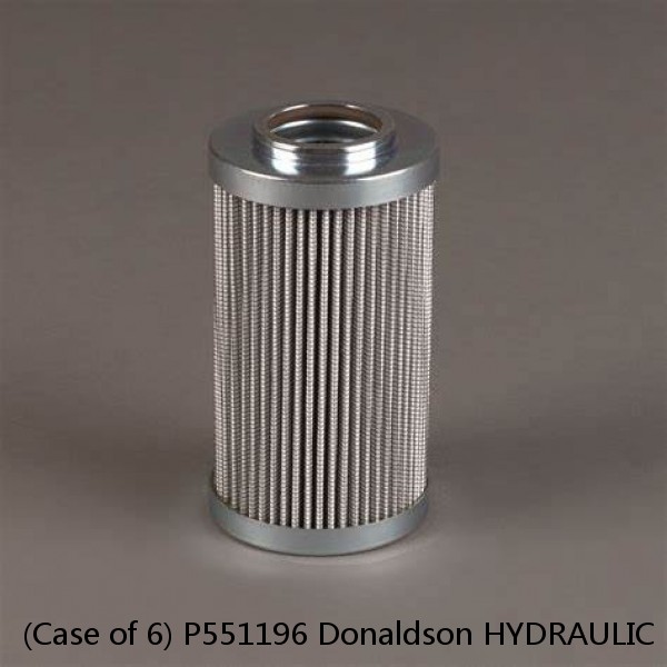 (Case of 6) P551196 Donaldson HYDRAULIC FILTER, CARTRIDGE