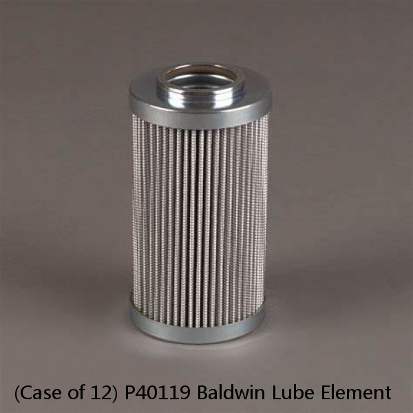 (Case of 12) P40119 Baldwin Lube Element