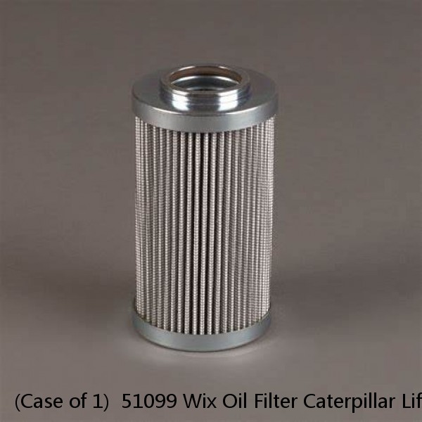 (Case of 1)  51099 Wix Oil Filter Caterpillar Lift Truck Model 760P 860P Motor Perkins 4 236 Motor Perkins PT23024 PT12 P550185 LF598 H1038 L20099