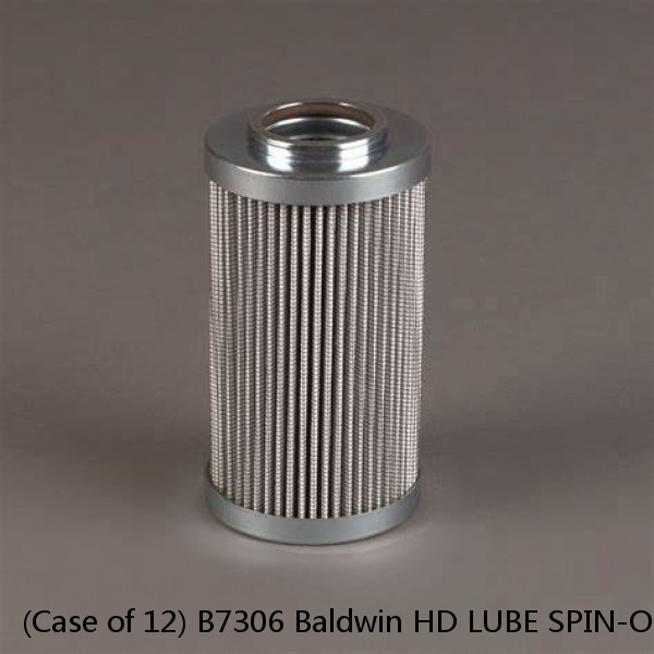 (Case of 12) B7306 Baldwin HD LUBE SPIN-ON