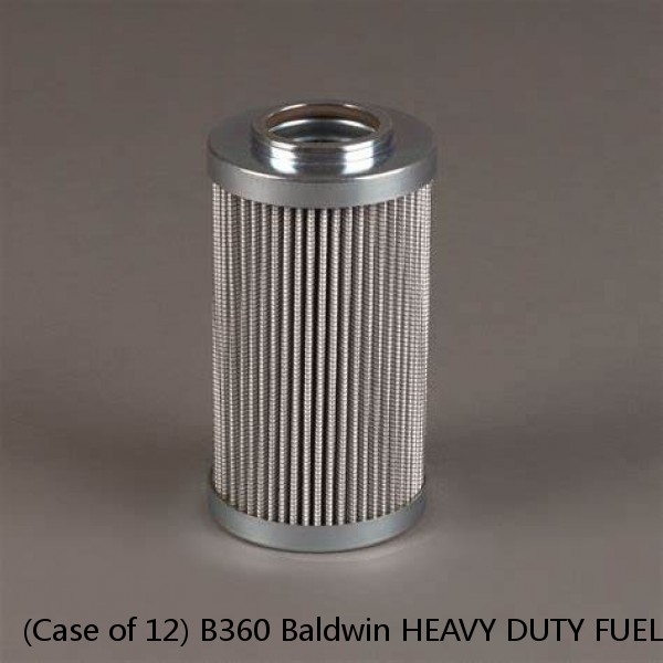 (Case of 12) B360 Baldwin HEAVY DUTY FUEL(DIESEL) SPINON