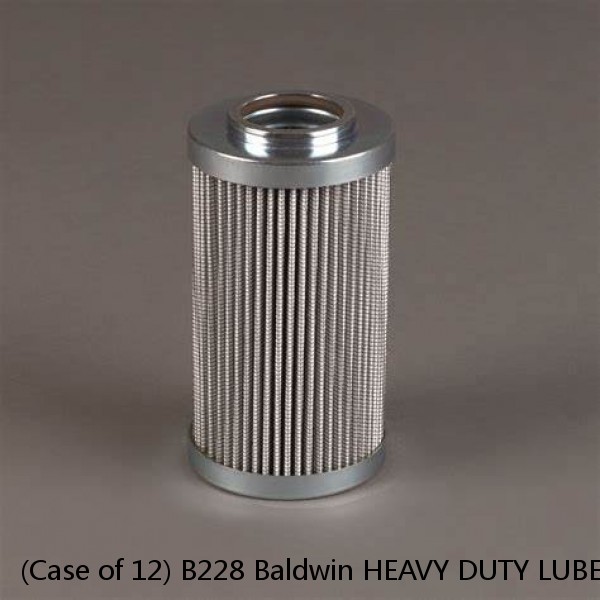 (Case of 12) B228 Baldwin HEAVY DUTY LUBE SPIN-ON #1 image